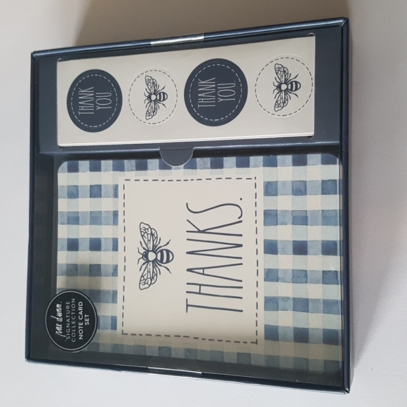37 Pcs Rae Dunn Thank You Cards with Envelopes and Stickers - Picture 2 of 9